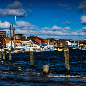 Hochwasser in Flensburg am 29.03.2020